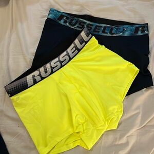 NWOT Russell Athletics Boxer Briefs Coolforce Performance Size Large Two Pair